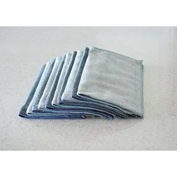 Sophisti-Clean Microfiber Cleaning Cloths, Attract Dust Like a Magnet, Use Wet or Dry, Ultra Soft an...