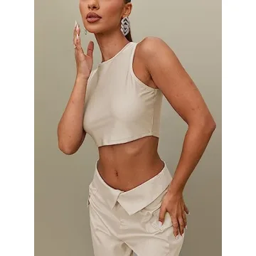 Stylish RAISECOM Satin Cargo Pants for Women