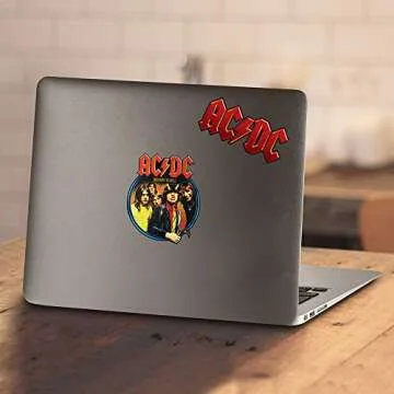 ACDC Logo T-Shirt in Charcoal Grey - Unisex Style