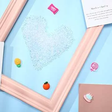 Waydress Fakes Miniature Clear Plastic Ice Cubes for Dollhouse Cups Sprinkle Decorations Fake Cake Dessert Beer Drinks Dollhouse Kitchen Food Accessories (100 g)