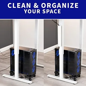 VIVO Magnetic Cable Management Channel for Desks