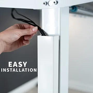 VIVO Magnetic Cable Management Channel for Desks