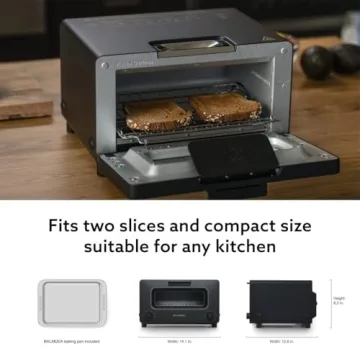 BALMUDA The Toaster Steam Oven with 5 Cooking Modes