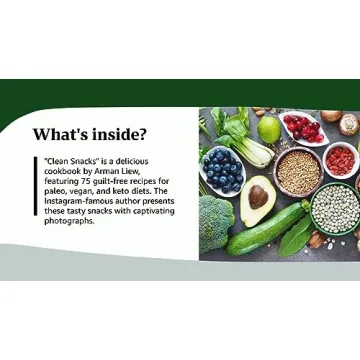 Clean Snacks Vegan Paleo Keto Cookbook for Healthy Treats