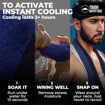 Tough Outdoors Cooling Towels for Summer Comfort