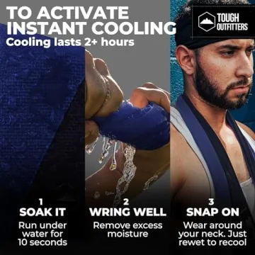 Tough Outdoors Cooling Towels for Summer Comfort