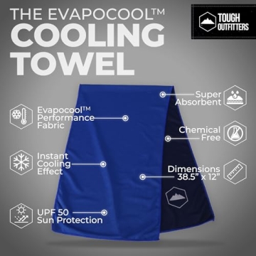 Tough Outdoors Cooling Towels for Summer Comfort