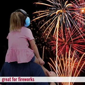 Mack's Double-Up Hearing Protection Kids Earmuffs with Earplugs – Ear Muffs for Noise Reduction for Kids Age 2 – 6. NRR 30dB