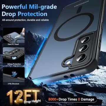 Strong Magnetic Galaxy S21 Case - Durable & Sleek Protection