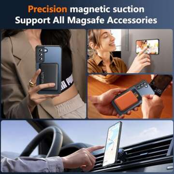 Strong Magnetic Galaxy S21 Case - Durable & Sleek Protection