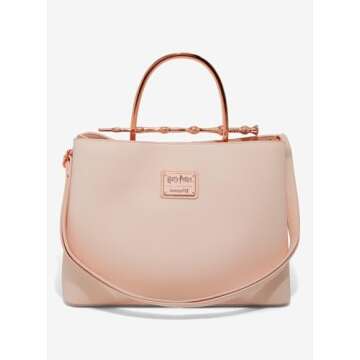 BoxLunch Loungefly Harry Potter Deathly Hallows Elder Wand Handbag Exclusive