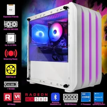 Blackout Gaming Desktop: Intel i7, RX 580, 16GB RAM