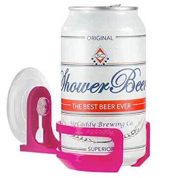 SipCaddy Shower Beer & Bath Wine Holder | Best Gift