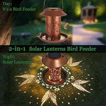 Solar Bird Feeders – Beautiful Metal Lanterns for Your Garden