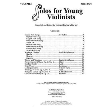Solos for Young Violinists, Vol. 1: A Comprehensive Collection of Masterpieces for Every Learner