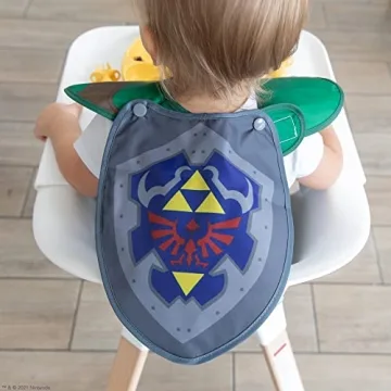 Bumkins SuperBib: Fun Nintendo Feeding Bibs for Toddlers
