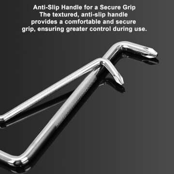 I-MART 3 Pcs Offset Screwdriver Set - Right Angle Phillips and Flat Head, 90 Degree Screwdriver for Tight Spaces, Angle Screwdriver Tool for DIY and Home Use