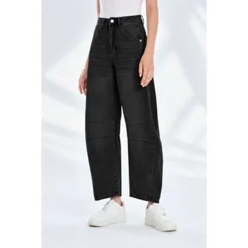 Buy PLNOTME Women's Baggy Boyfriend Jeans for Comfort and Style