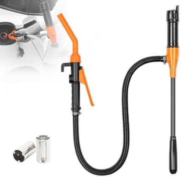 Portable Battery Pump: Electric Water Transfer & Fuel Siphon