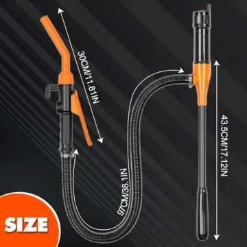Portable Battery Pump for Water & Fuel Transfer