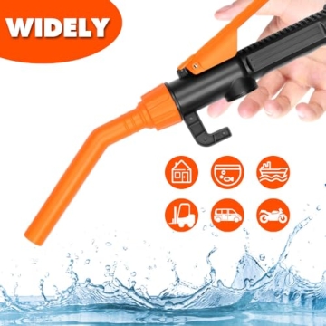 Portable Battery Pump for Water & Fuel Transfer