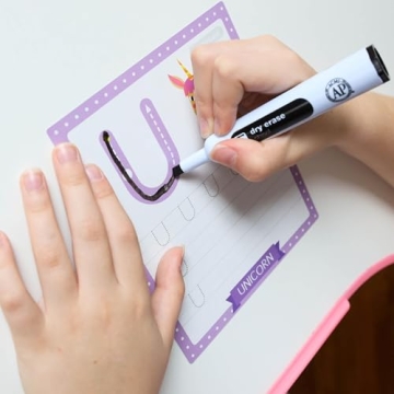 Reusable Dry Erase Alphabet & Number Tracing Cards
