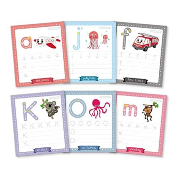 Reusable Dry Erase Alphabet & Number Tracing Cards