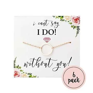 Bridesmaid Proposal Gift - Pop Fizz Designs Necklace Set