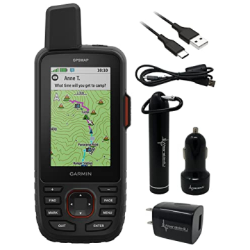 Garmin GPSMAP 67i Rugged Handheld GPS with Power Pack