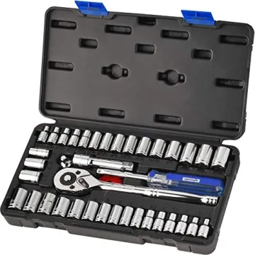 EPAuto 40-Piece Socket Set - Durable & Versatile for DIY
