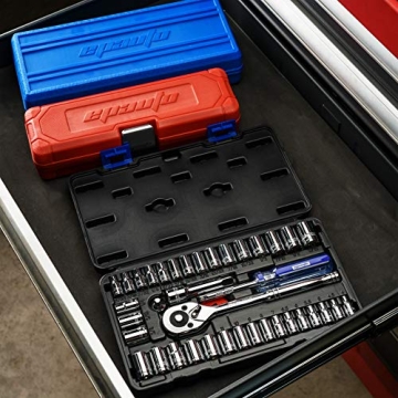 EPAuto 40-Piece Socket Set - Durable & Versatile for DIY