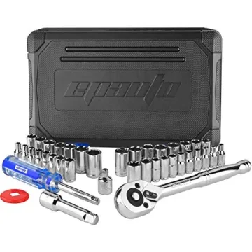 EPAuto 40-Piece Socket Set - Durable & Versatile for DIY