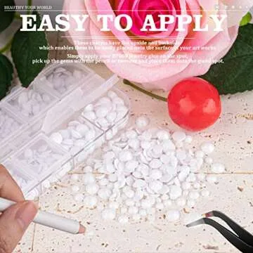 5000PCS Resin Rhinestones for Crafts & Makeup Sparkle