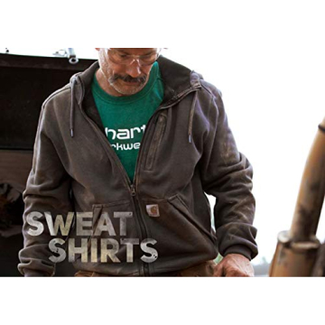 Carhartt Men's Midweight Crewneck Sweatshirt for Cozy Comfort