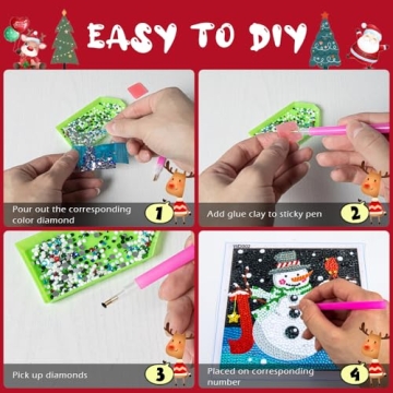 Labeol Diamond Art Kits Creative Crafts for Kids