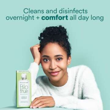 Biotrue Contact Lens Solution, Multi-Purpose Solution for Soft Contact Lenses, 4 FL OZ
