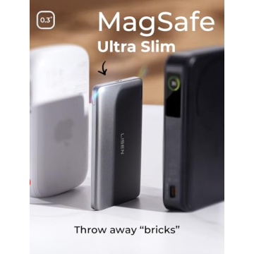 Ultra Slim MagSafe Power Bank - 5,000mAh for iPhone