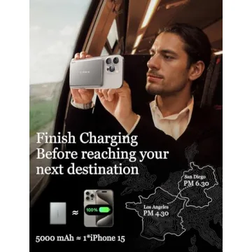 Ultra Slim MagSafe Power Bank - 5,000mAh for iPhone