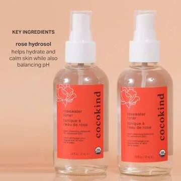 Rosewater Facial Toner by Cocokind | Hydrating Mist for All Skin Types