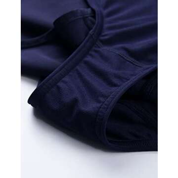 CRZ YOGA Womens Lightweight Gym Athletic Workout Shorts Liner 4" - Quick Dry Running Sport Spandex Shorts Mesh Zipper Pockets Navy X-Large