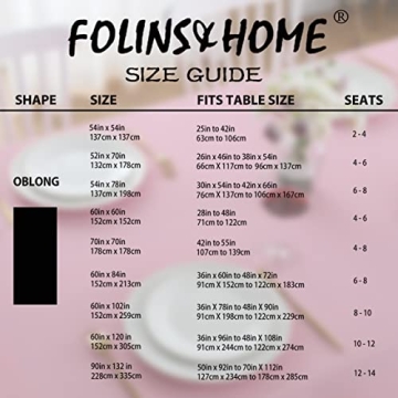 Heavy Duty Water Resistant Pink Table Cloth for All Occasions