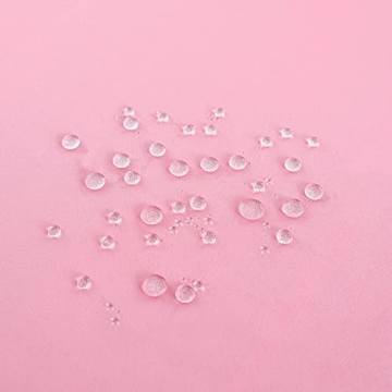 Heavy Duty Water Resistant Pink Table Cloth for All Occasions