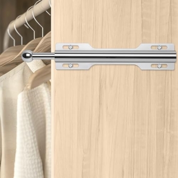 FIRJOY Stylish Valet Rod for Easy Closet Organization