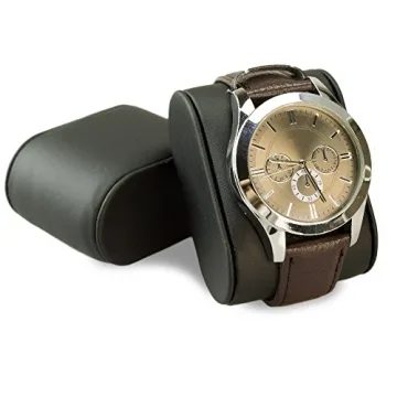 Glenor Co Luxurious 12 Slot Watch Box for Men