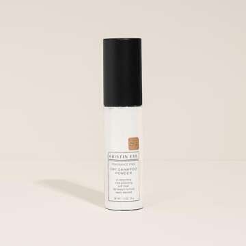 Kristin Ess Hair Dry Shampoo Non-Aerosol Powder for Oily Hair - Mattifying, Style Extending, Fragrance Free, Dry Shampoo for Men and Women, Easily Blended, Lightweight Formula, Vegan, 1.3 oz