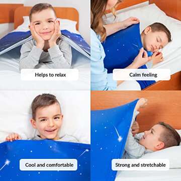 Sensory Compression Blanket - Relaxing & Breathable Bed Sheet