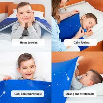 Sensory Compression Blanket - Relaxing & Breathable Bed Sheet