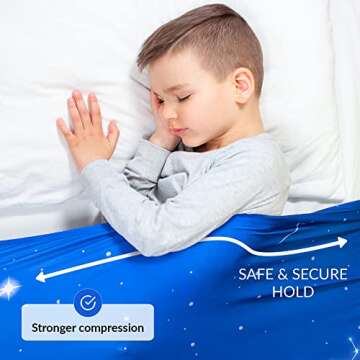 Sensory Compression Blanket - Relaxing & Breathable Bed Sheet