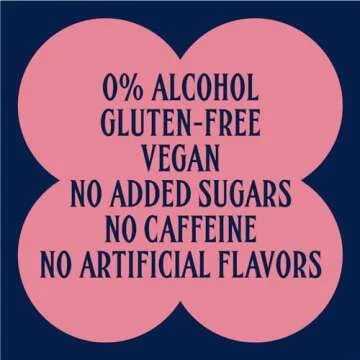 Ghia Non-Alcoholic Berry Apéritif - 500ml (1-Pack) | Botanical Mediterranean-Inspired Spirit Cockta...