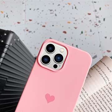 Stylish Jmltech iPhone 13 Pro Max Silicone Case for Women